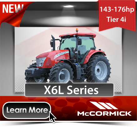 The new McCormick X6L Product range from AgriArgo UK Limited